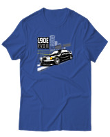 T-Shirt Αντρικό - 190E Evo 2 - Color Thumbnail Μπλε Ρουά