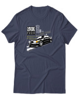 T-Shirt Αντρικό - 190E Evo 2 - Color Thumbnail Μπλε Γκρι
