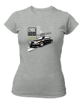 T-Shirt Στενή Γραμμή Γυναικείο - 190E Evo 2 - Color Thumbnail Γκρι Μελανζέ