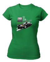 T-Shirt Στενή Γραμμή Γυναικείο - 190E Evo 2 - Color Thumbnail Πράσινο