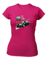 T-Shirt Στενή Γραμμή Γυναικείο - 190E Evo 2 - Color Thumbnail Φουξια