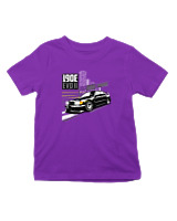 T-Shirt  Παιδικό - 190E Evo 2 - Color Thumbnail Σκούρο Μωβ