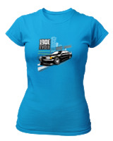 T-Shirt Στενή Γραμμή Γυναικείο - 190E Evo 2 - Color Thumbnail Τιρκουάζ