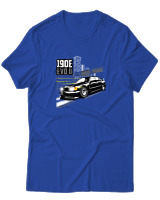 T-Shirt  Γυναικείο - 190E Evo 2 - Color Thumbnail Μπλέ Ρουά