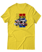 T-Shirt Αντρικό - 1971 Datsun BRE 510 - Color Thumbnail Χρυσό Κίτρινο