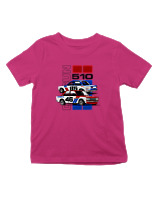 T-Shirt  Παιδικό - 1971 Datsun BRE 510 - Color Thumbnail Φουξια