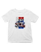 T-Shirt  Παιδικό - 1971 Datsun BRE 510 - Color Thumbnail 'Ασπρο