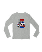 Μακρυμάνικο Μακό Παιδικό - 1971 Datsun BRE 510 - Color Thumbnail Γκρι Μελανζέ