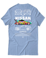 T-Shirt Αντρικό - 350Z Nissan - Color Thumbnail Γαλάζιο