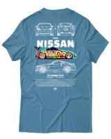 T-Shirt Αντρικό - 350Z Nissan - Color Thumbnail Τιρκουάζ