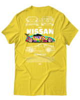 T-Shirt Αντρικό - 350Z Nissan - Color Thumbnail Χρυσό Κίτρινο
