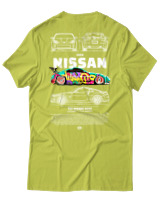 T-Shirt Αντρικό - 350Z Nissan - Color Thumbnail Λαχανί