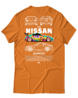 T-Shirt Αντρικό - 350Z Nissan - Color Thumbnail Πορτοκαλί