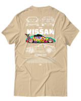 T-Shirt Αντρικό - 350Z Nissan - Color Thumbnail Μπεζ