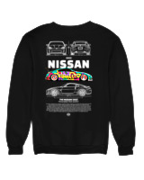 Φούτερ χωρίς κουκούλα Γυναικείο - 350Z Nissan - Color Thumbnail Μαύρο