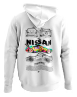Φούτερ με κουκούλα Γυναικείο - 350Z Nissan - Color Thumbnail ΄Ασπρο