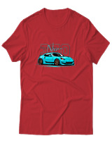 T-Shirt Αντρικό - 370 Nissan - Color Thumbnail Κόκκινο