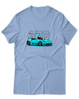 T-Shirt Αντρικό - 370 Nissan - Color Thumbnail Γαλάζιο