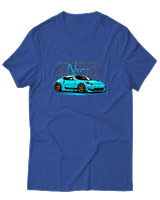 T-Shirt Αντρικό - 370 Nissan - Color Thumbnail Μπλε Ρουά