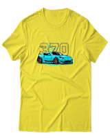 T-Shirt Αντρικό - 370 Nissan - Color Thumbnail Κίτρινο