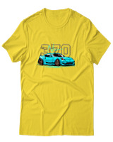 T-Shirt Αντρικό - 370 Nissan - Color Thumbnail Χρυσό Κίτρινο