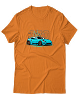 T-Shirt Αντρικό - 370 Nissan - Color Thumbnail Πορτοκαλί