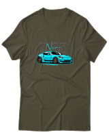 T-Shirt Αντρικό - 370 Nissan - Color Thumbnail Χακί