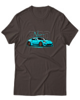 T-Shirt Αντρικό - 370 Nissan - Color Thumbnail Καφέ