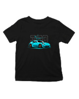 T-Shirt  Παιδικό - 370 Nissan - Color Thumbnail Μαύρο