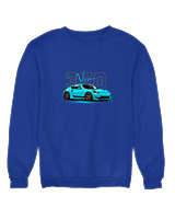 Φούτερ χωρίς κουκούλα Γυναικείο - 370 Nissan - Color Thumbnail Μπλε Ρουά