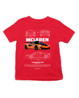 T-Shirt  Παιδικό - 720S - Color Thumbnail Κόκκινο