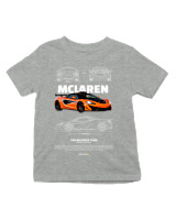 T-Shirt  Παιδικό - 720S - Color Thumbnail Γκρι Μελανζέ