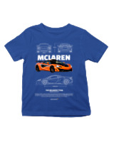 T-Shirt  Παιδικό - 720S - Color Thumbnail Μπλε Ρουά