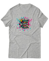 T-Shirt Αντρικό - 90s Classic - Color Thumbnail Γκρι Μελανζέ