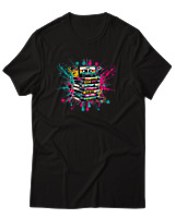 T-Shirt Αντρικό - 90s Classic - Color Thumbnail Μαύρο
