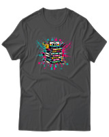 T-Shirt Αντρικό - 90s Classic - Color Thumbnail Ανθρακί