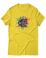 T-Shirt Αντρικό - 90s Classic - Color Thumbnail Χρυσό Κίτρινο
