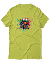 T-Shirt Αντρικό - 90s Classic - Color Thumbnail Λαχανί