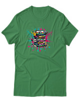 T-Shirt Αντρικό - 90s Classic - Color Thumbnail Πράσινο