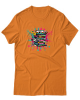 T-Shirt Αντρικό - 90s Classic - Color Thumbnail Πορτοκαλί