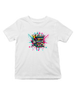 T-Shirt  Παιδικό - 90s Classic - Color Thumbnail 'Ασπρο