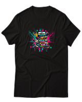 T-Shirt  Γυναικείο - 90s Classic - Color Thumbnail Μαύρο