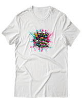 T-Shirt  Γυναικείο - 90s Classic - Color Thumbnail Άσπρο