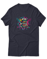 T-Shirt  Γυναικείο - 90s Classic - Color Thumbnail Σκούρο Μπλέ