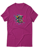 T-Shirt  Γυναικείο - 90s Classic - Color Thumbnail Φούξια