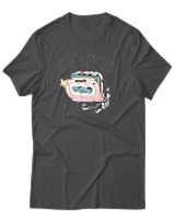 T-Shirt Αντρικό - 90's Hits - Color Thumbnail Ανθρακί