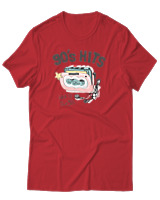 T-Shirt Αντρικό - 90's Hits - Color Thumbnail Κόκκινο