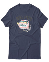 T-Shirt Αντρικό - 90's Hits - Color Thumbnail Μπλε Γκρι