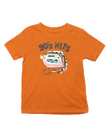 T-Shirt  Παιδικό - 90's Hits - Color Thumbnail Πορτοκαλί