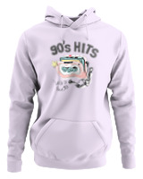 Φούτερ με κουκούλα Αντρικό - 90's Hits - Color Thumbnail Lilac